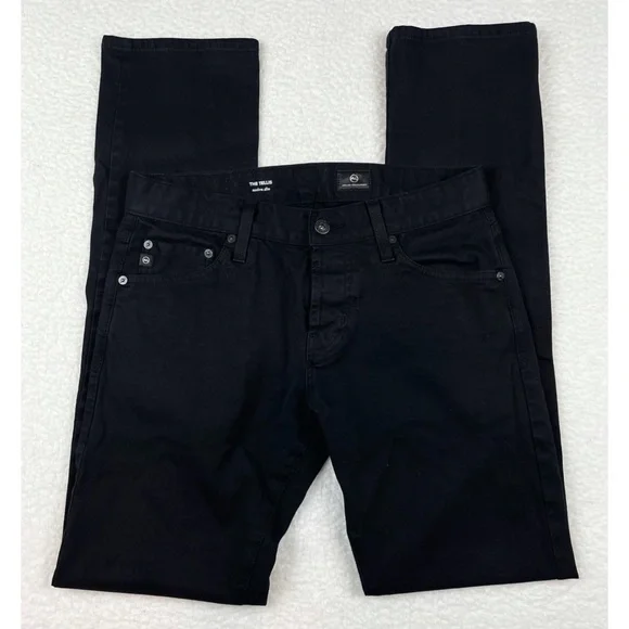 AG • The Tellis Black Modern Slim Jeans